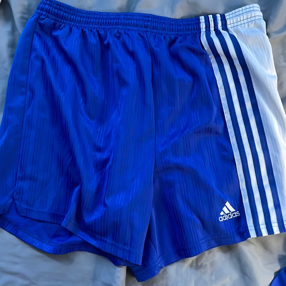 Vintage adidas soccer shorts